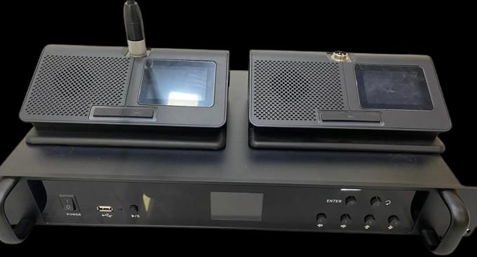 DigiMik KT-4400 digital wired conference system with controller and desktop conference units